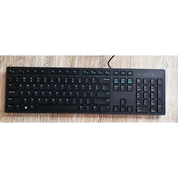 π Black Dell Multimedia Keyboard KB216 - US International (QWERTY) - Picture 4 of 5